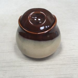 Vintage Sango Nova Stoneware Sugar Bowl #4933 70s